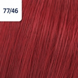 Wella Koleston Perfect ME+ -  Дълготрайна крем-боя за коса 77/46 Интензивно средно русо червено виолетово 60 ml